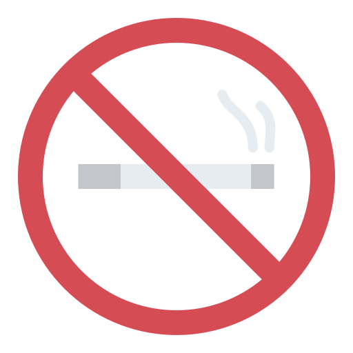 No smoke Good Ware Flat icon