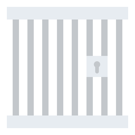 gevangenis Good Ware Flat icoon