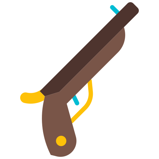 Musket Good Ware Flat icon