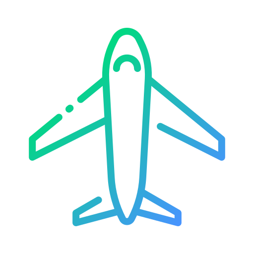 飛行機 Good Ware Gradient icon