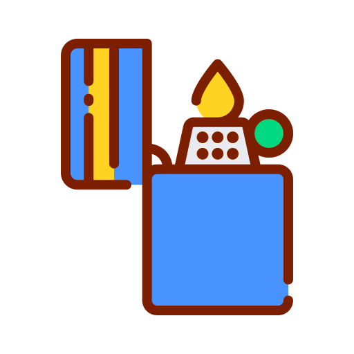 feuerzeuge Good Ware Lineal Color icon