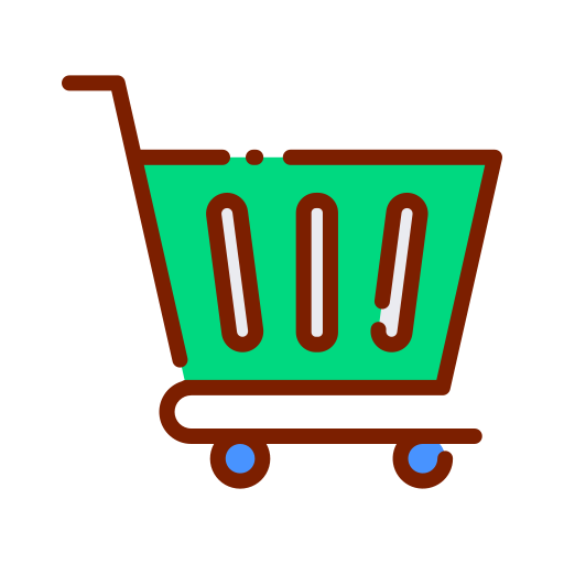 carrito de compras Good Ware Lineal Color icono