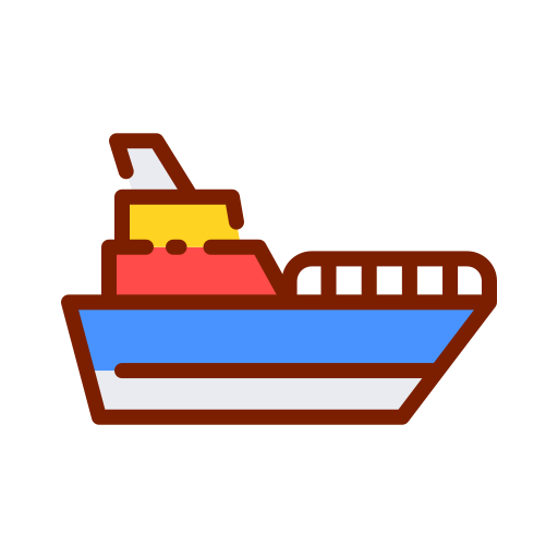 yatch Good Ware Lineal Color icon