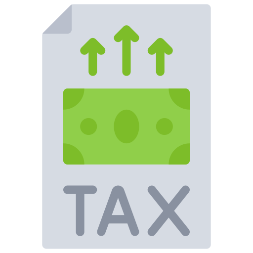 Tax Juicy Fish Flat icon