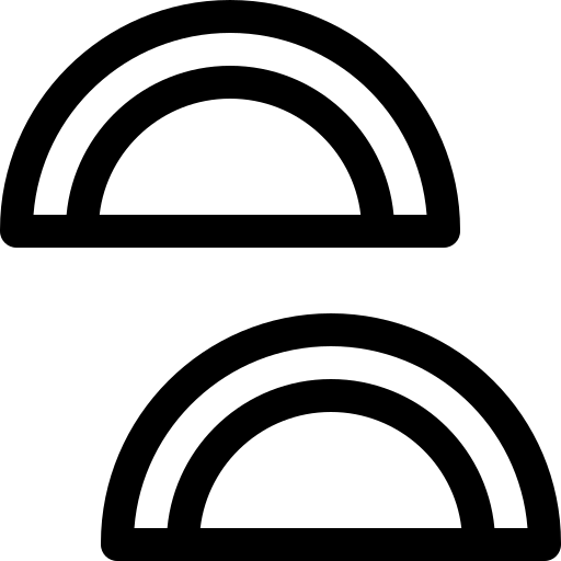 gujia Basic Rounded Lineal icoon