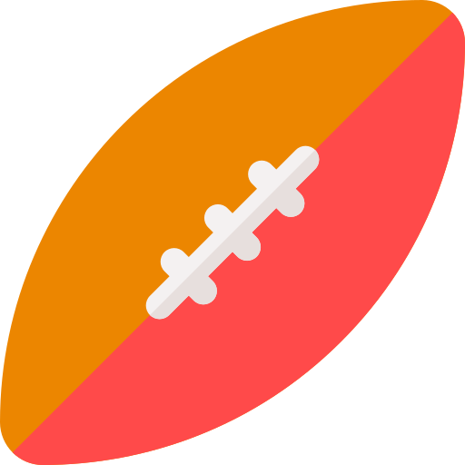 American football Basic Rounded Flat icon
