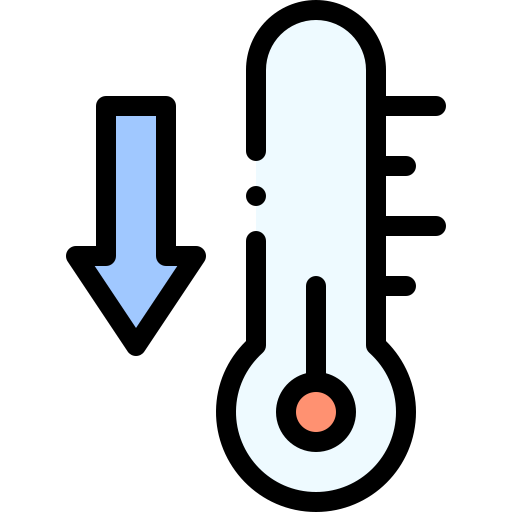 Cold Detailed Rounded Lineal color icon