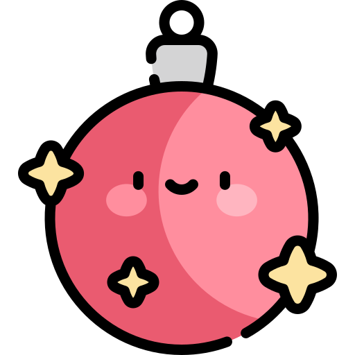 Bauble Kawaii Lineal color icon