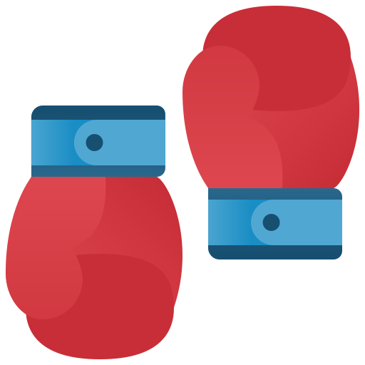 Boxing Amethys Design Flat icon