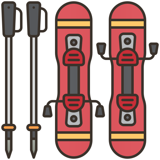 esquí Amethys Design Lineal Color icono