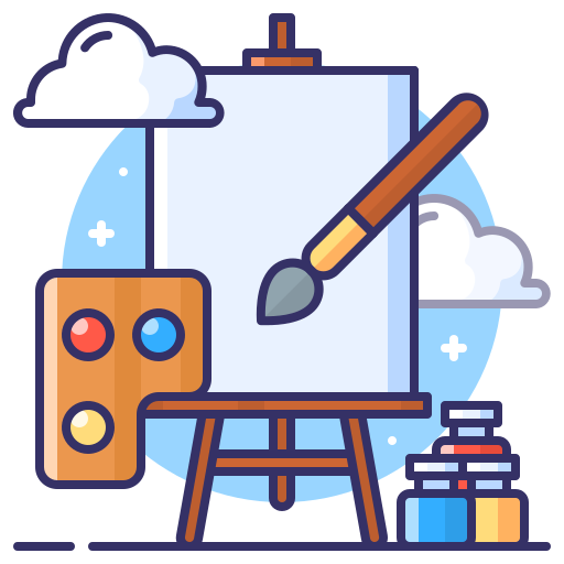 Art Generic Outline Color icon