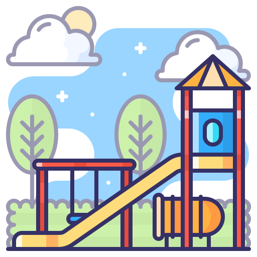 Playground Generic Outline Color icon
