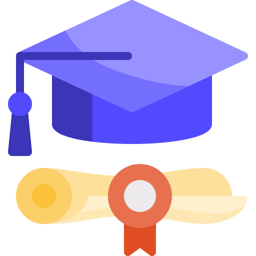 Graduate cap Special Flat icon