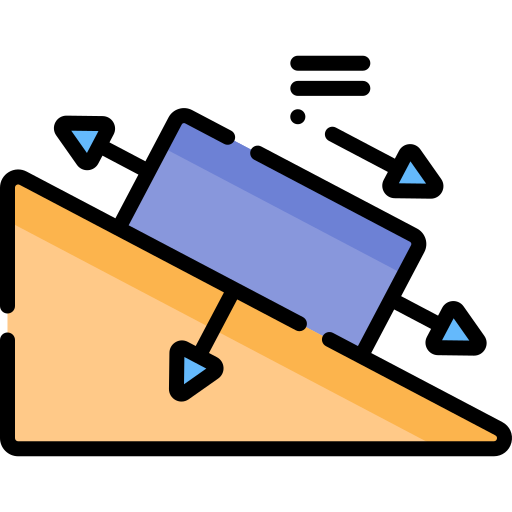 Hypotenuse Special Lineal color icon