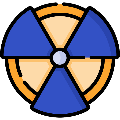 nucléaire Special Lineal color Icône