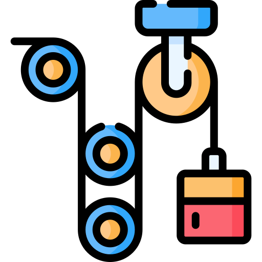 Pulley Special Lineal color icon