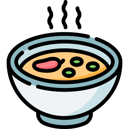 gorąca zupa Special Lineal color ikona
