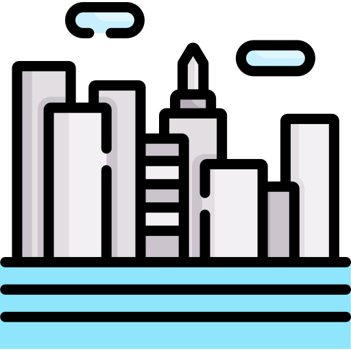 Cityscape Special Lineal color icon