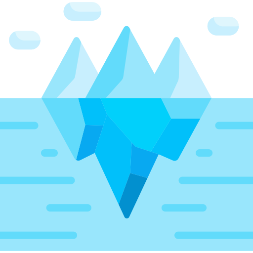 iceberg Special Flat icono