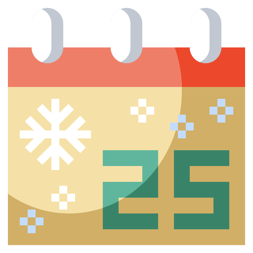 kalendarz Surang Flat ikona