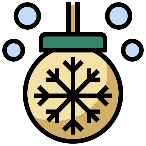 クリスマスボール Surang Lineal Color icon