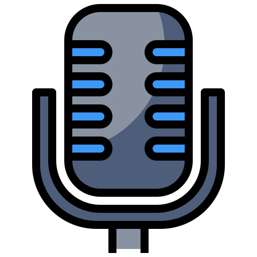 Microphone Surang Lineal Color icon
