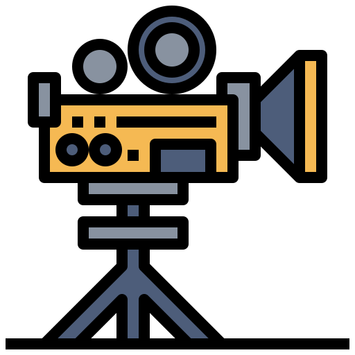 filmkamera Surang Lineal Color icon