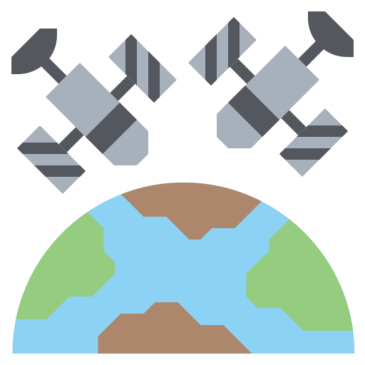 Satellite Surang Flat icon