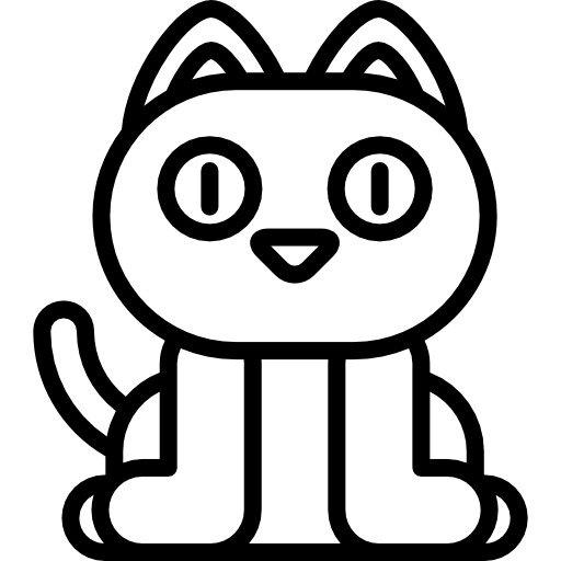 黒猫 Special Lineal icon