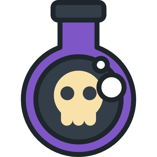 Poison Special Lineal color icon