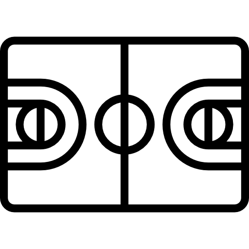 농구 코트 Special Lineal icon