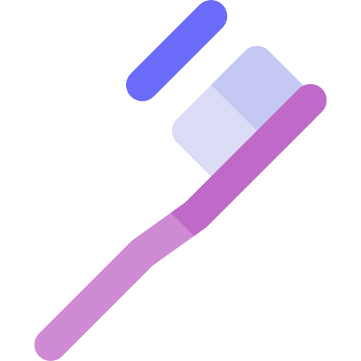 Toothbrush Basic Rounded Flat icon