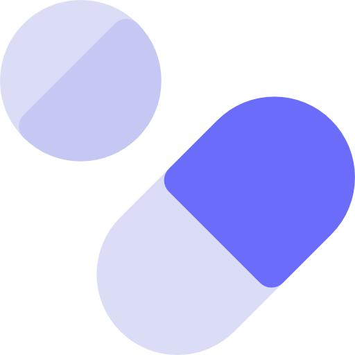 Pills Basic Rounded Flat icon