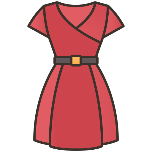 Dress Amethys Design Lineal Color icon