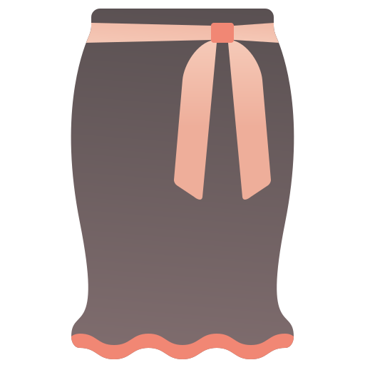 Skirt Amethys Design Flat icon