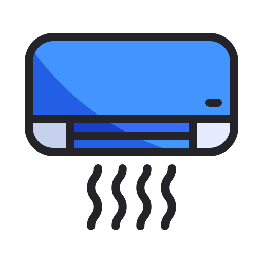 エアコン Generic Outline Color icon