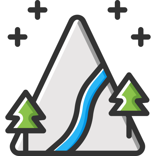 Mountain SBTS2018 Lineal Color icon