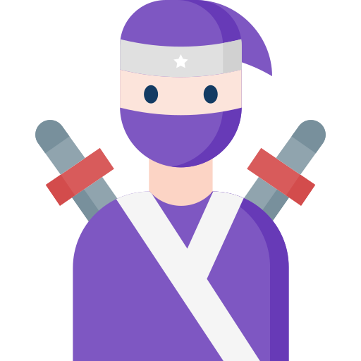 ninja SBTS2018 Flat ikona