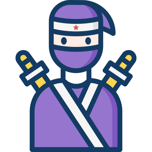 ninja SBTS2018 Lineal Color icona