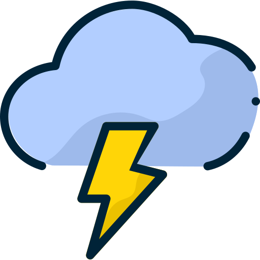 gewitter Generic Outline Color icon