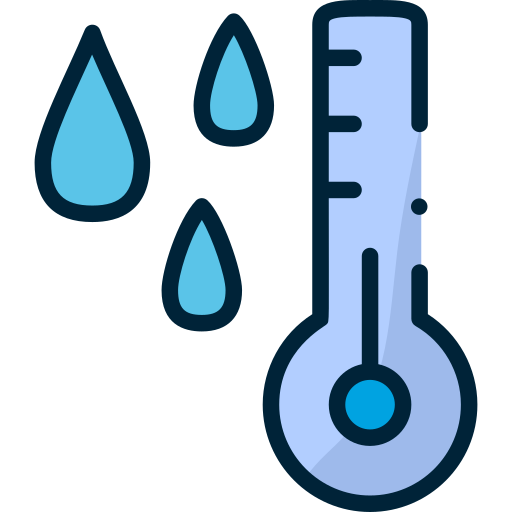 temperatura Generic Outline Color icona