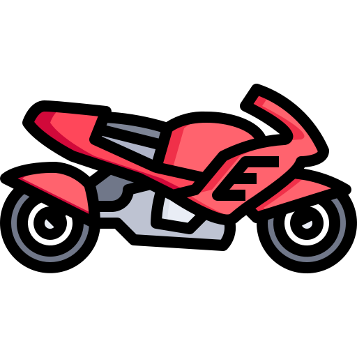 motorsporten Justicon Lineal Color icoon