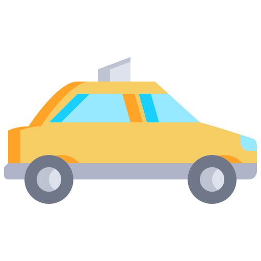 タクシー Justicon Flat icon