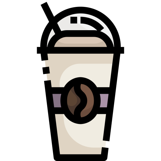 冷たいコーヒー Justicon Lineal Color icon