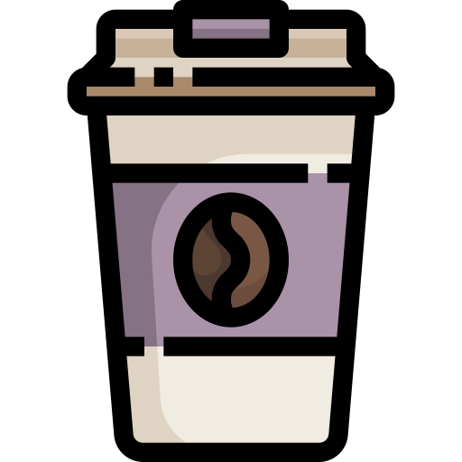 커피 Justicon Lineal Color icon