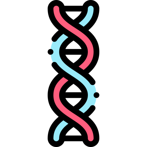 dna Detailed Rounded Lineal color icon