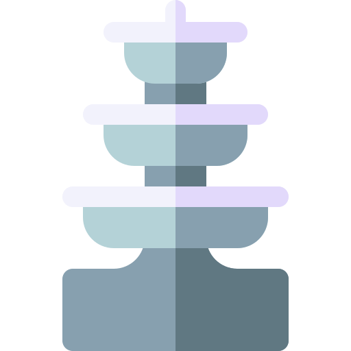 fontaine Basic Rounded Flat Icône