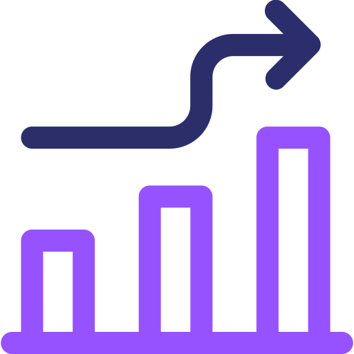 gráfico de crescimento Generic Others Ícone