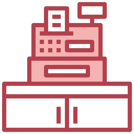 caja registradora Surang Red icono