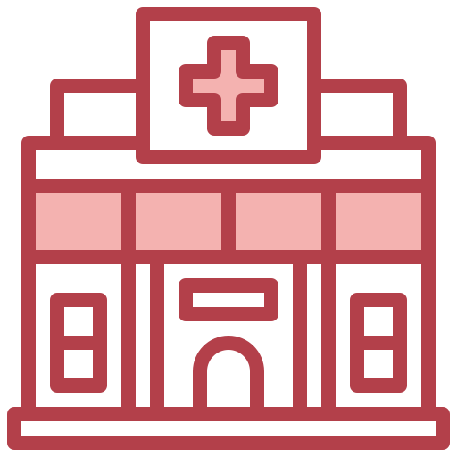 cuidado de la salud Surang Red icono